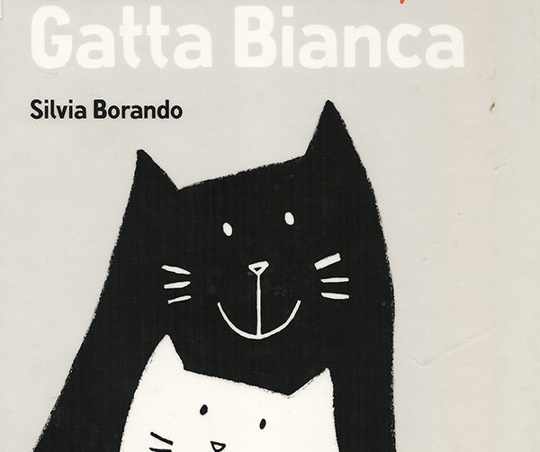 Gatto nero gatta bianca