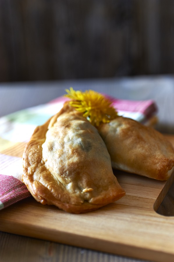 panzerotti alle erbe spontanee copia