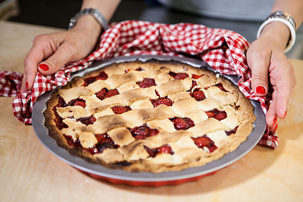 crostata di fragole