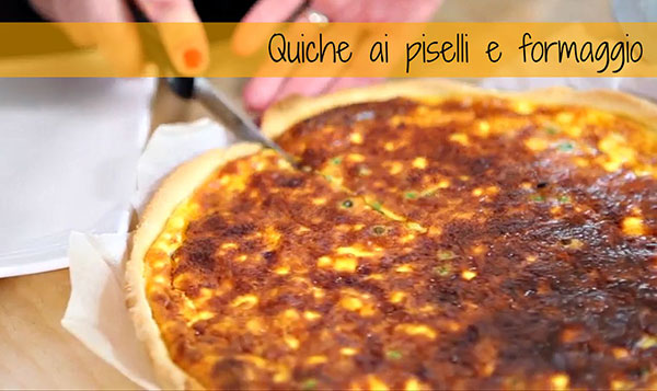 quiche ai piselli