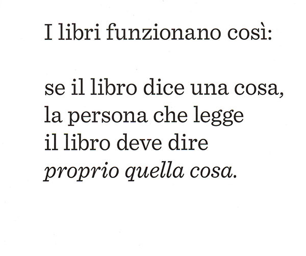 il libro senza figure