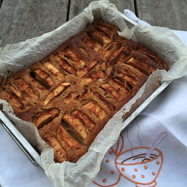 torta di mele senza burro uova