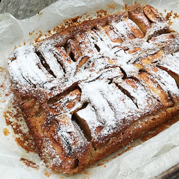 torta di mele senza burro uova