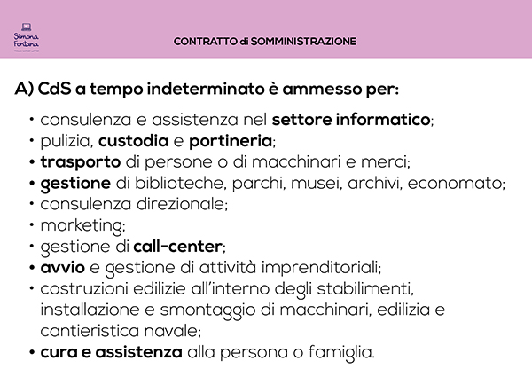 contratto di somministrazione