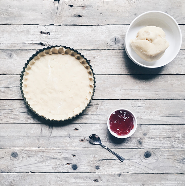 crostata con farina di farro 