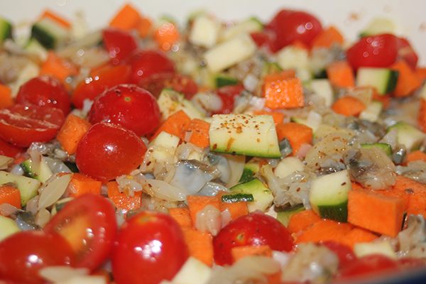 farro con vongole