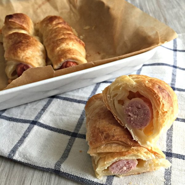 Involtini di wurstel