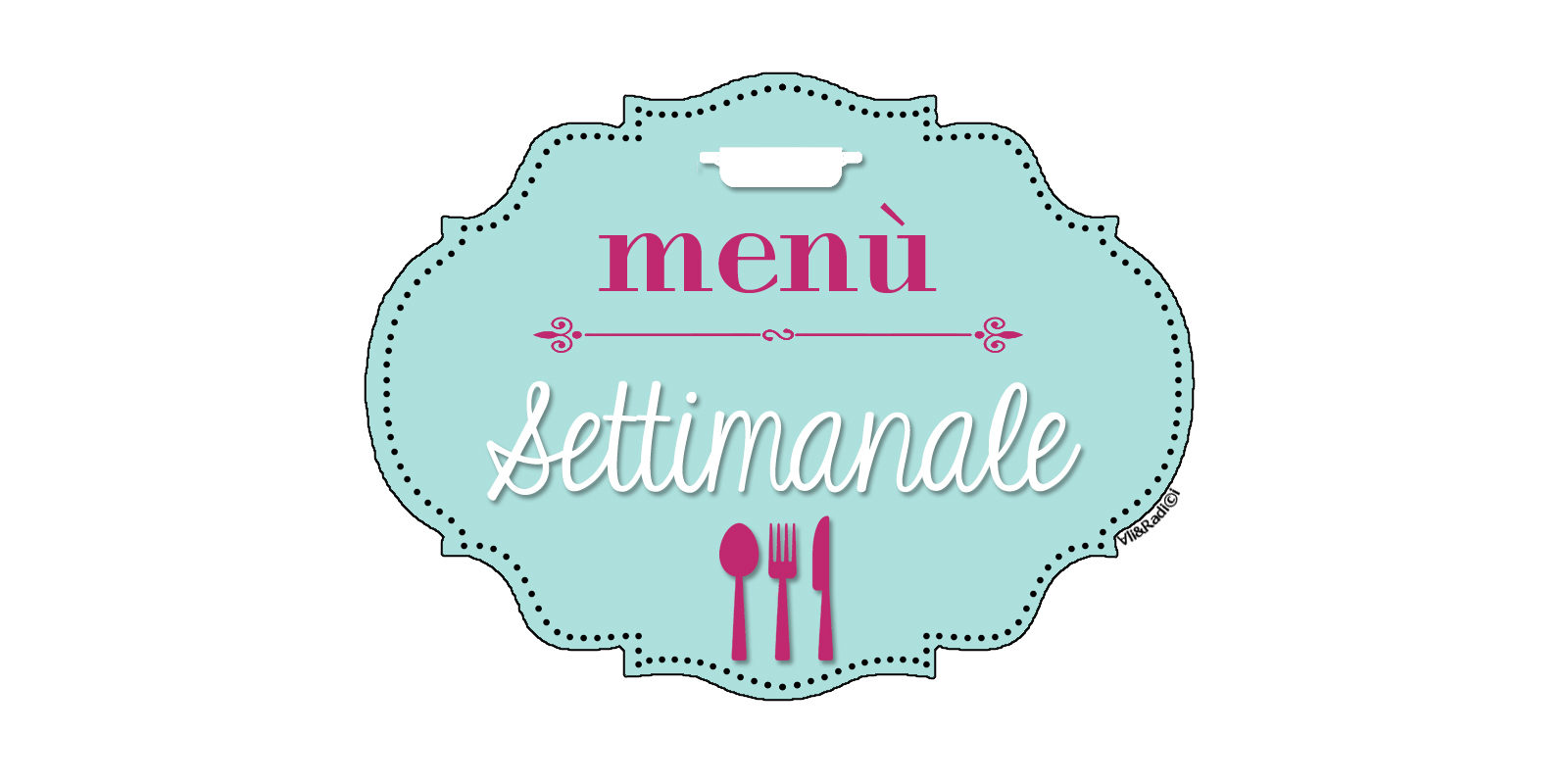 menu settimanale