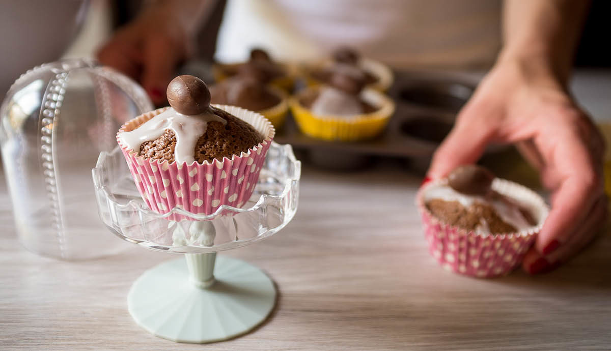 cupcakes al cioccolato ricominciodaquattro