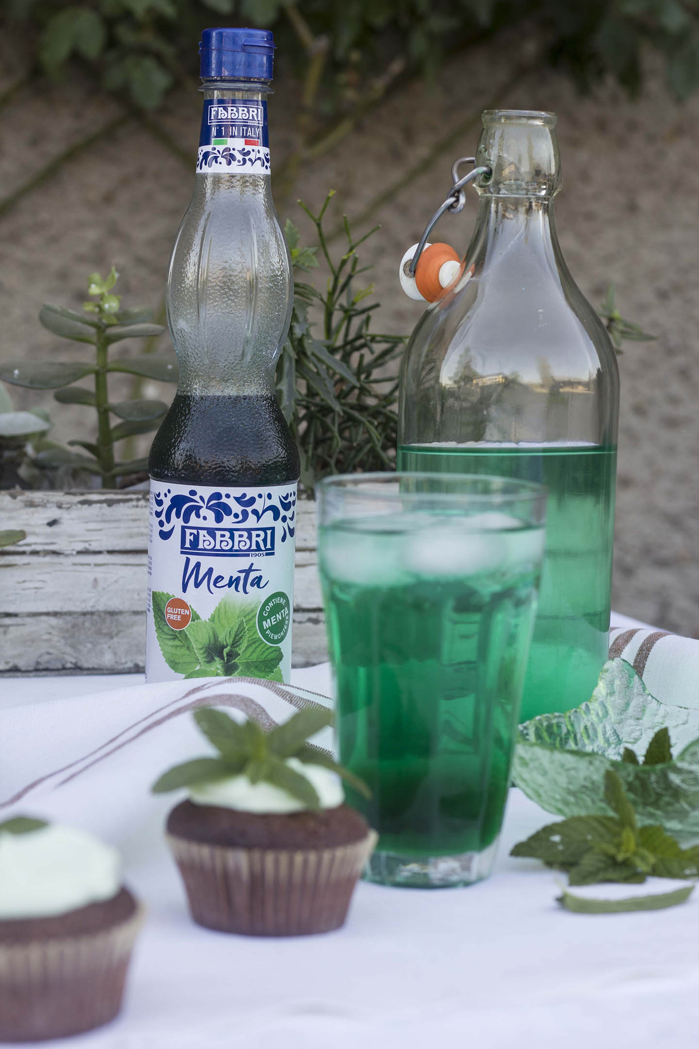 Cupcakes al cioccolato e menta Ricominciodaquattro