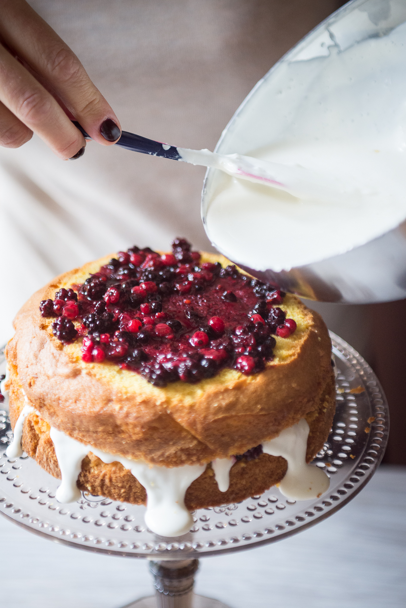 Una torta per Natale Ricominciodaquattro