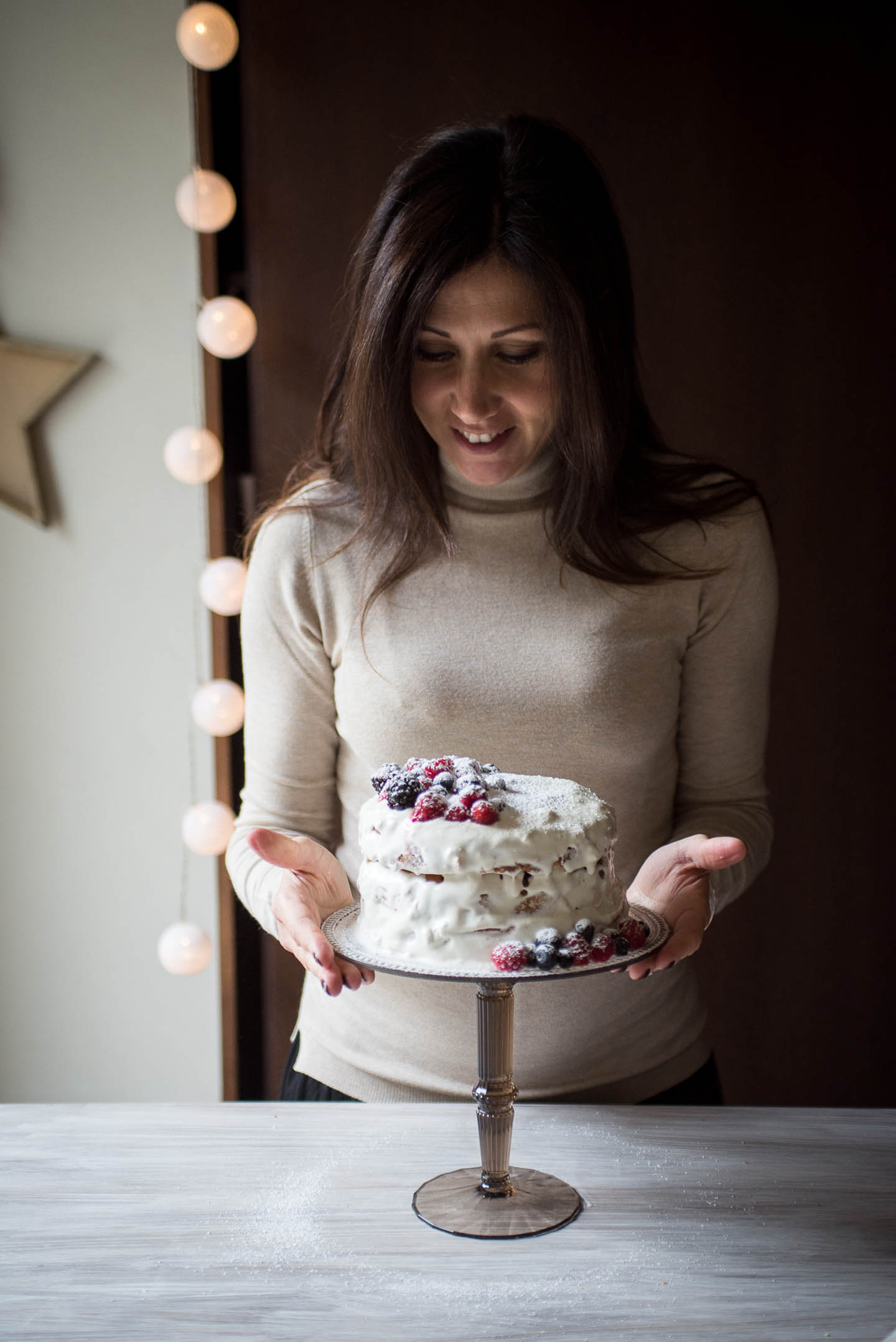 Una torta per Natale Ricominciodaquattro