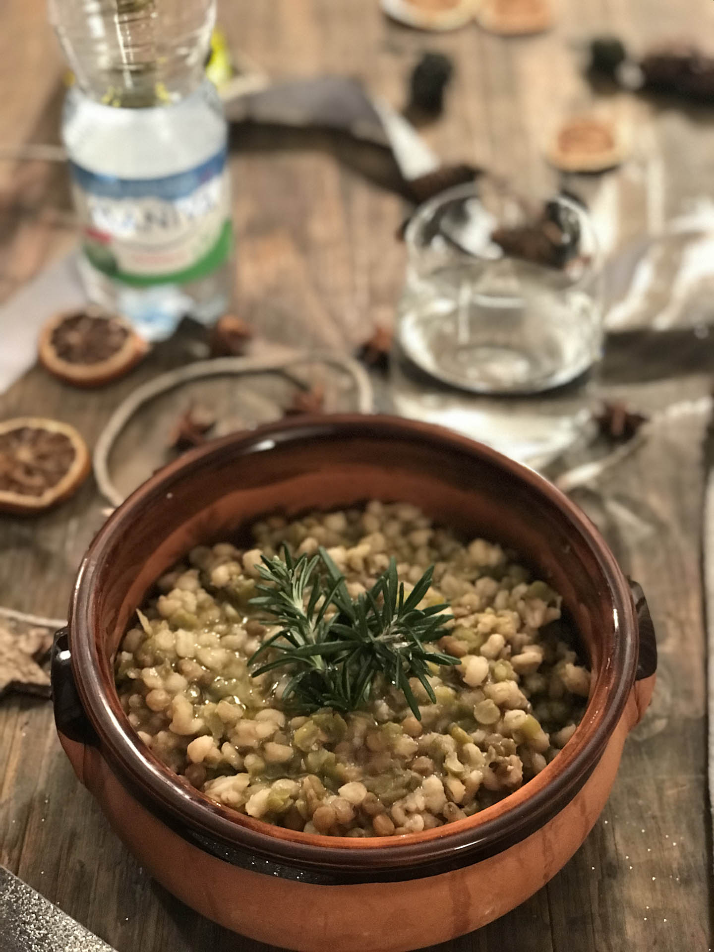 zuppa di legumi e orzo Ricominciodaquattro