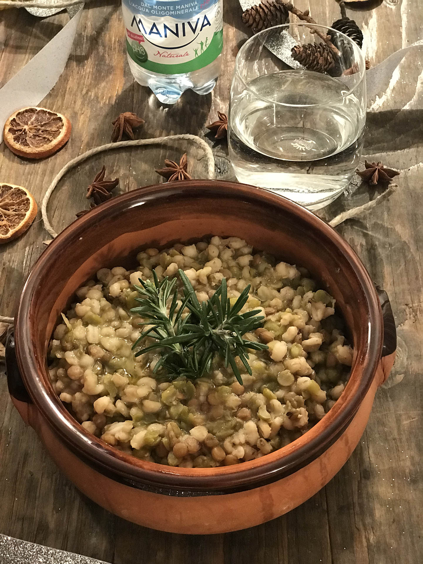 zuppa di legumi e orzo Ricominciodaquattro