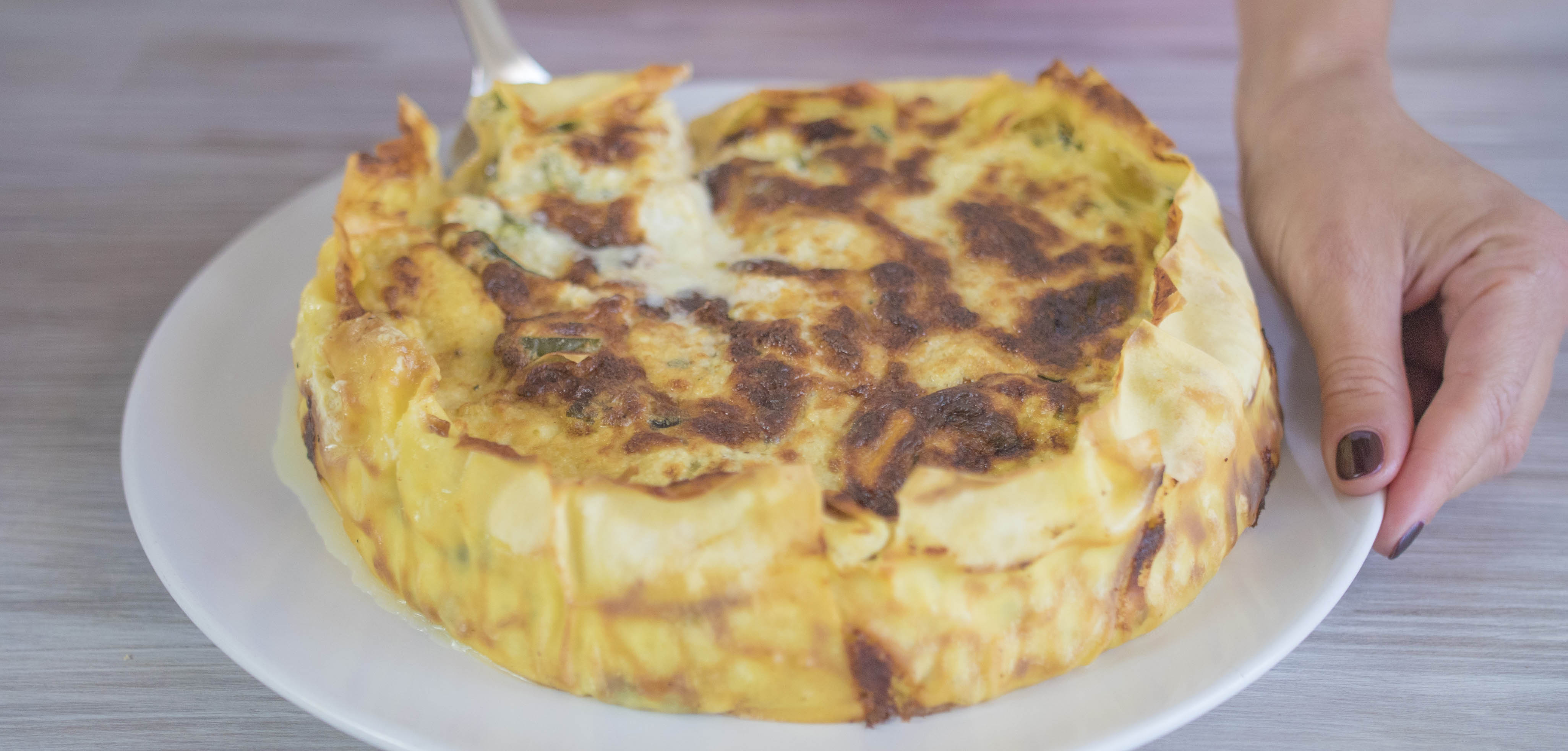 Timballo di zucchine e zucca Ricominciodaquattro