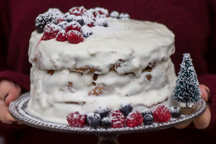 Una torta per Natale Ricominciodaquattro