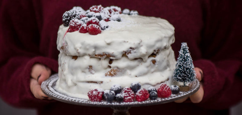 Una torta per Natale Ricominciodaquattro