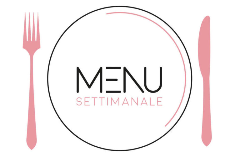 Menu settimanale di luglio ricominciodaquattro