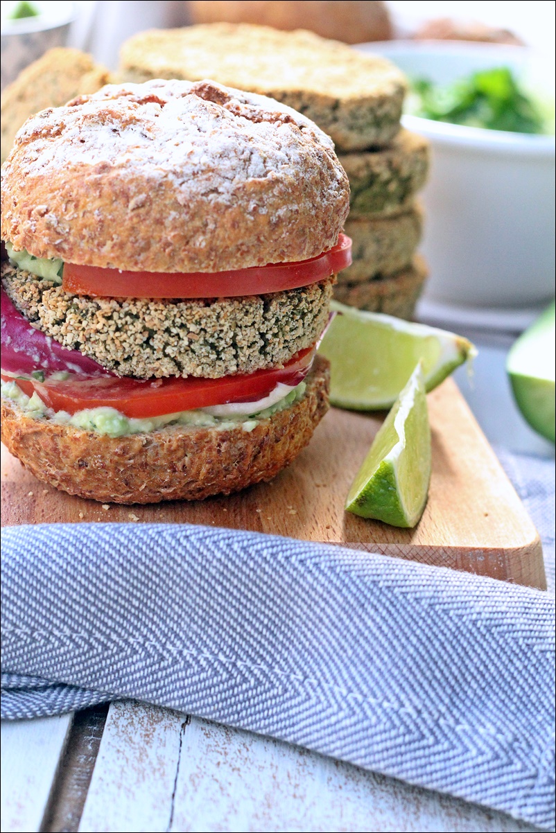 vegan burger Ricominciodaquattro