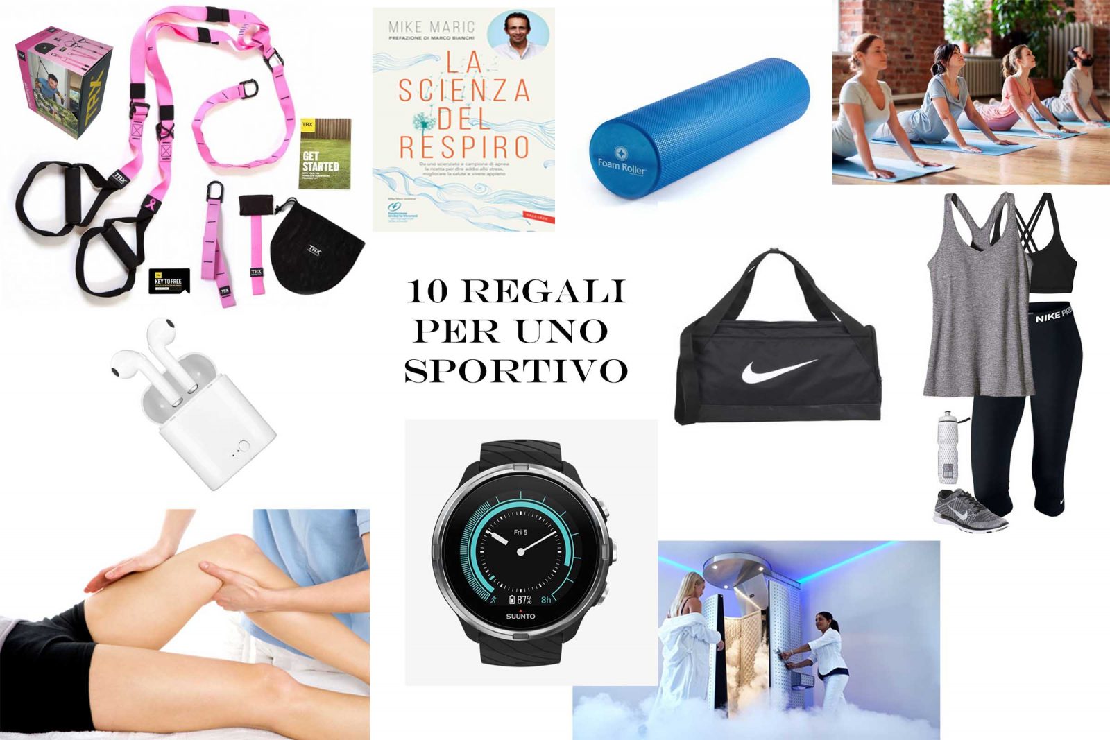 10 regali per uno sportivo Ricominciodaquattro