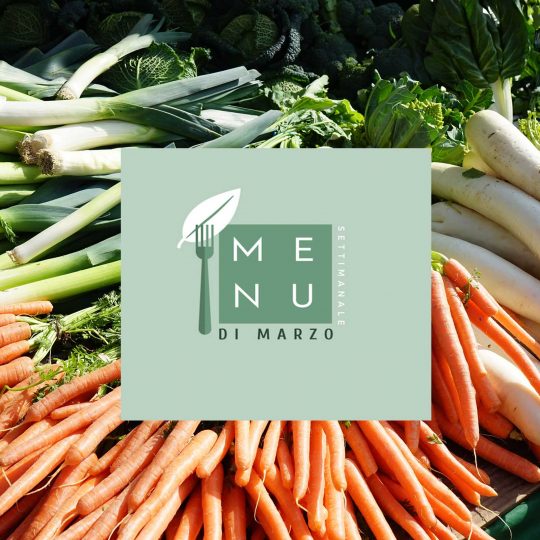 Menu settimanale di marzo 2023