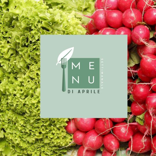 menu settimanale equilibrato aprile 2021
