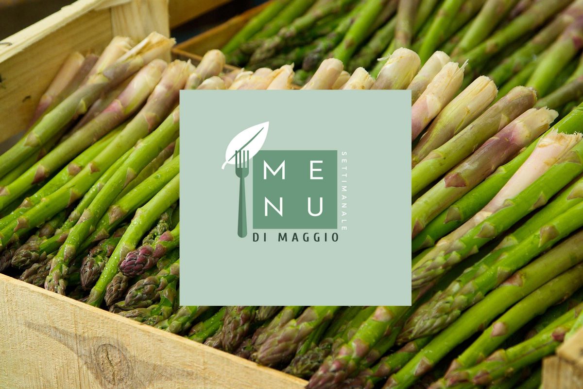 menu settimanale di maggio 2023 Ricominciodaquattro