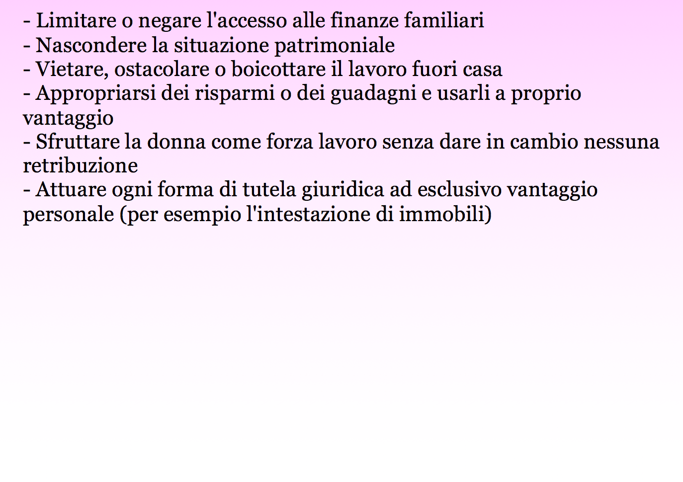 17 maggio, una giornata per dir #NOVIOLENZACONTROLEDONNE