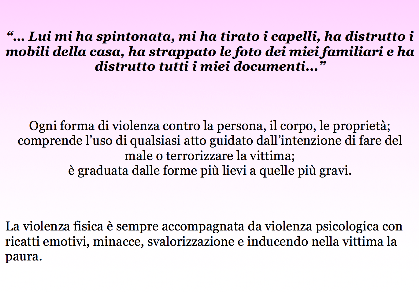 17 maggio, una giornata per dir #NOVIOLENZACONTROLEDONNE