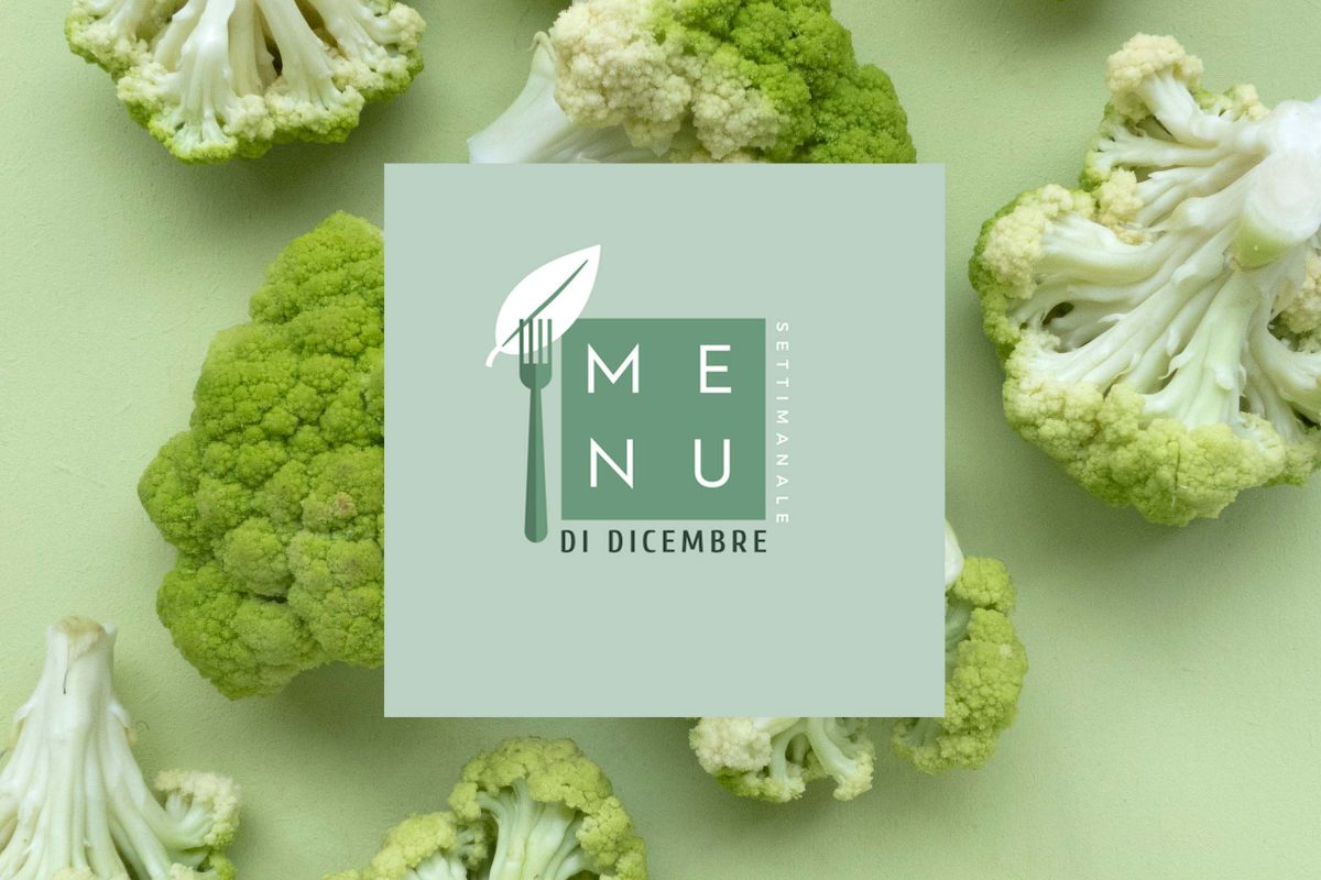 Menu settimanale di dicembre 2022